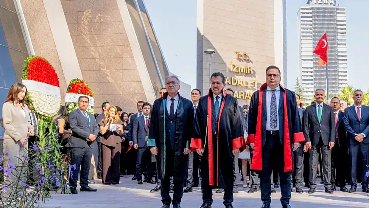 İzmir’de yeni adli yıl açıldı: Adalet için 3 yeni proje