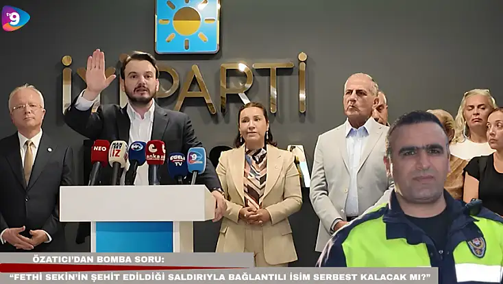 Özatıcı’dan bomba soru: “Fethi Sekin’in şehit edildiği saldırıyla bağlantılı isim serbest kalacak mı?”