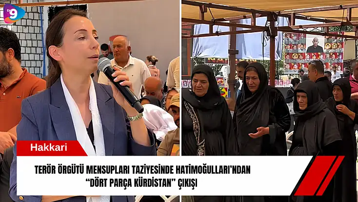 Terör örgütü mensupları taziyesinde Hatimoğulları’ndan 'Dört parça Kürdistan' çıkışı