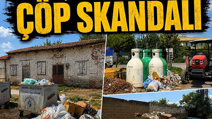 Yolüstü’nde çöp skandalı