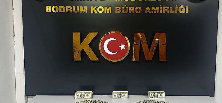 Bodrum'da 46 bin 200 dolarlık sahte para ele geçirildi