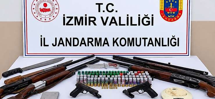 Jandarmadan uyuşturucu ve silah operasyonu: 3 tutuklama