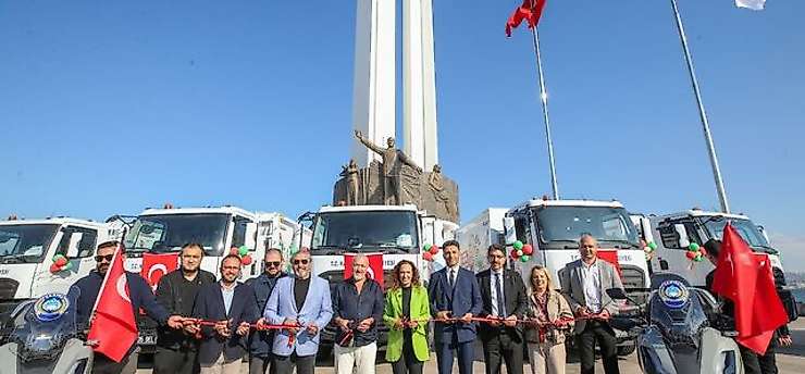 Karşıyaka Belediyesi'nden temizlik filosuna büyük yatırım