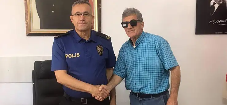 Kiraz'ın yeni emniyet müdürü Eşref Acar göreve başladı