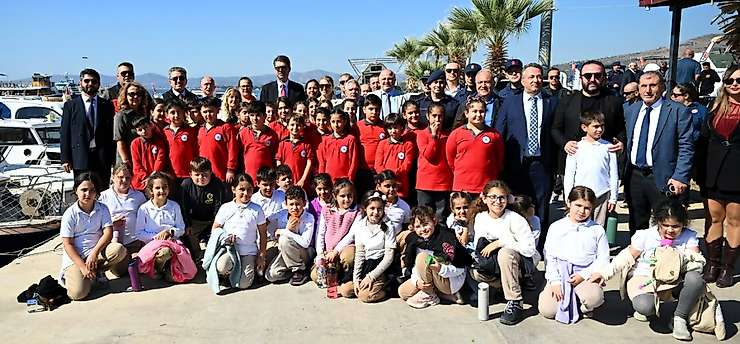 Menderes'te 50 öğrenci balıkçılık dünyasını keşfetti