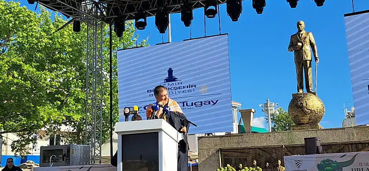 Urla'da enginar coşkusu: Tugay'dan turizm için 'arkeoloji ve gastronomi' çağrısı