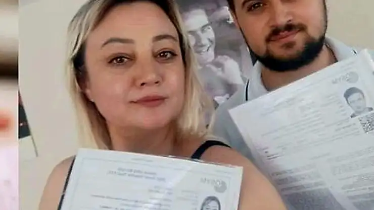 Anne ve oğul sınav deneyimini birlikte yaşadı