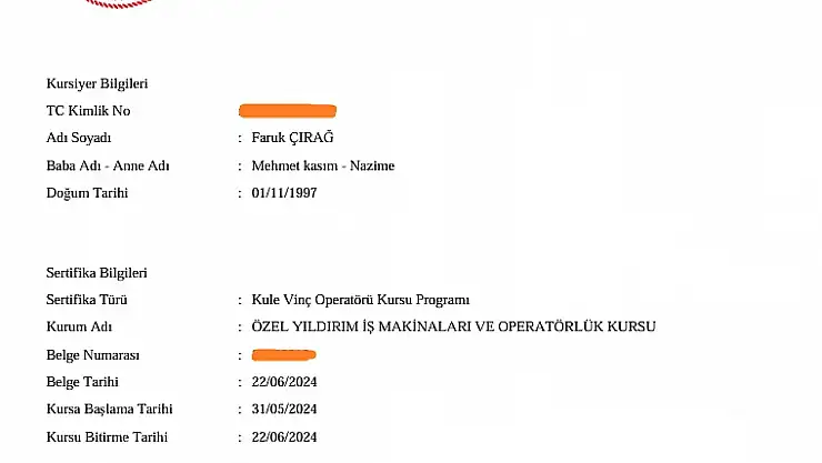 Avukatlığı bırakıp vinç operatörü oldu!