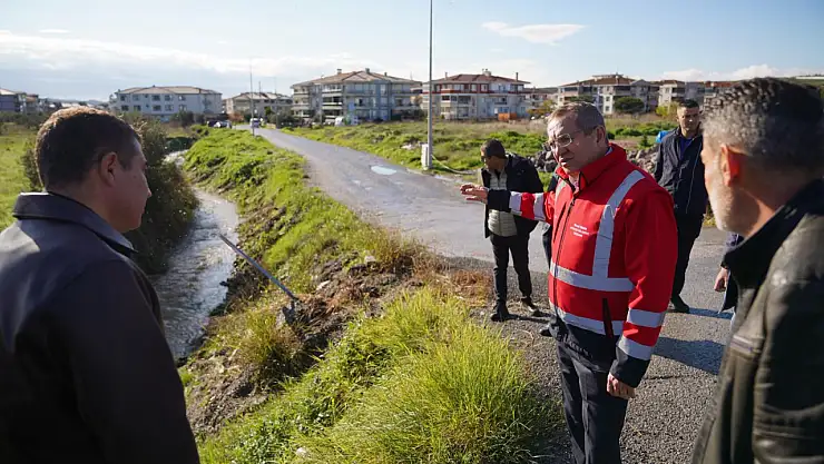 Ayvalık'ta bir günde 176,3 mm yağış düştü