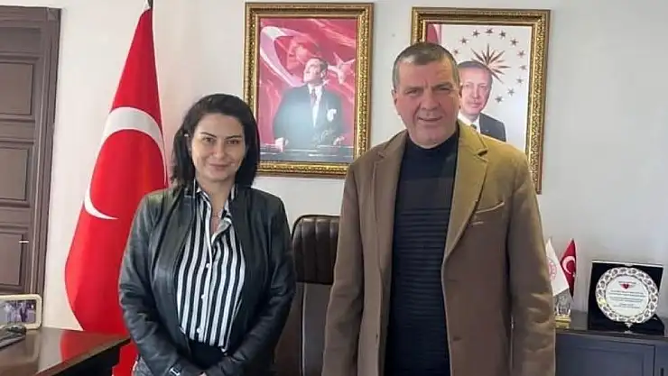 Başkan'dan İçişleri Bakanlığı Bakan Müşaviri'ne ziyaret