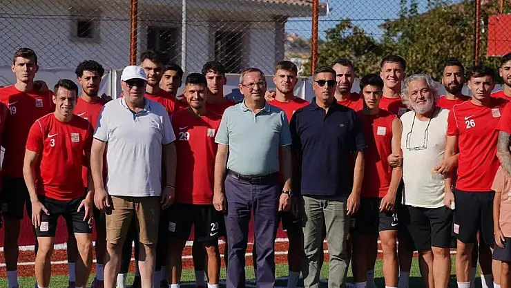 Başkan Ergin'den Ayvalıkgücü Belediyespor'a Sezon Öncesi Moral Ziyareti