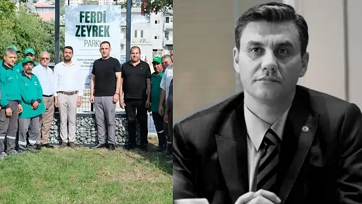 Başkan Ferdi Zeyrek'in adı Hatay'da yaşatılacak