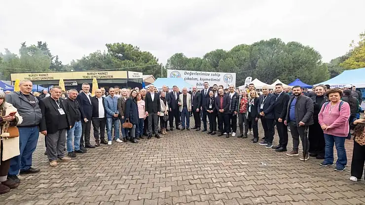 Başkan Tugay 12. Balkan şenliğinin açılışını yaptı