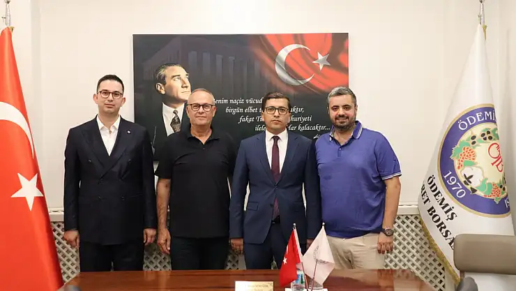 Başsavcı Yasin Coşkun'dan Ödemiş Ticaret Borsası'na Veda Ziyareti