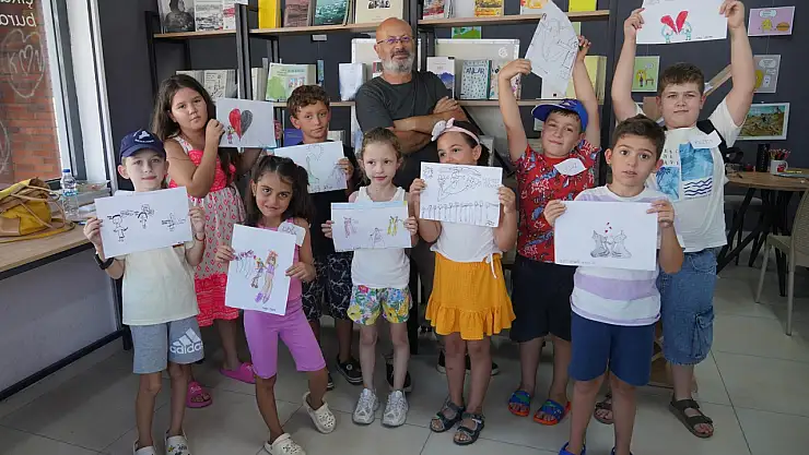 Çocuklar hem eğlendi hem öğrendi