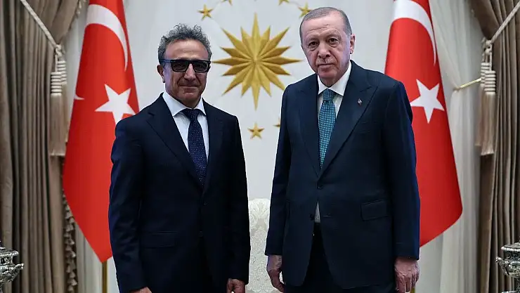 Cumhurbaşkanı Erdoğan ile Hamdi Ulukaya buluştu