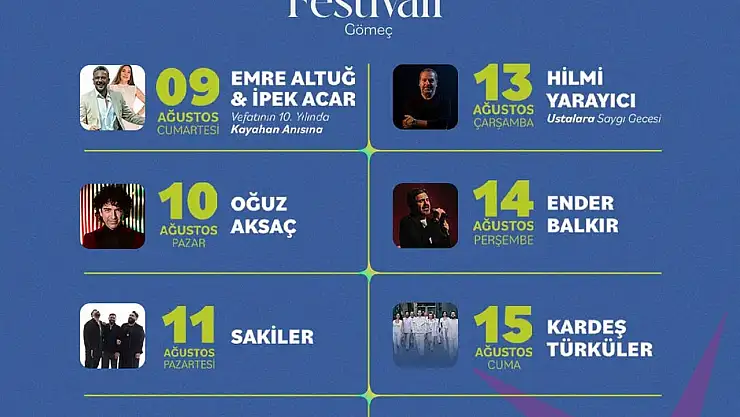 Ege'de Kültür, Sanat ve Barış rüzgârı esecek