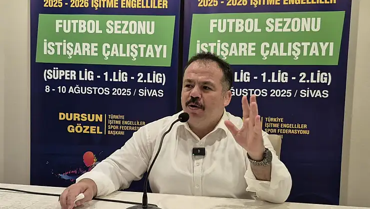 'İşitme engelliler futbolunu ileriye taşıyacağız'