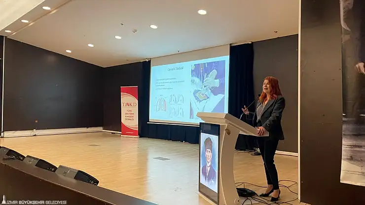 İzmir Büyükşehir Belediyesi'nden akciğer kanseri farkındalık semineri: 'Nefesini Koru'