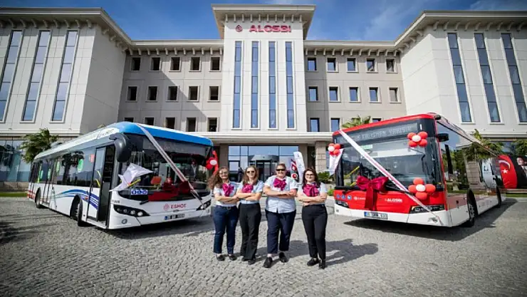 İzmir'de çevreci ulaşım devrimi: Kadın şoförlü otobüsler rüzgar ve güneş enerjisiyle yola çıkıyor