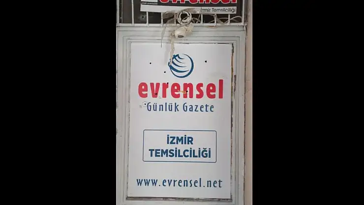 İzmir'de Evrensel Gazetesi bürosuna silahlı saldırı