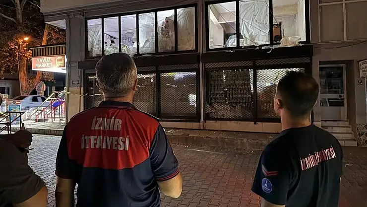 İzmir İtfaiyesi Balıkesir'de görev başında