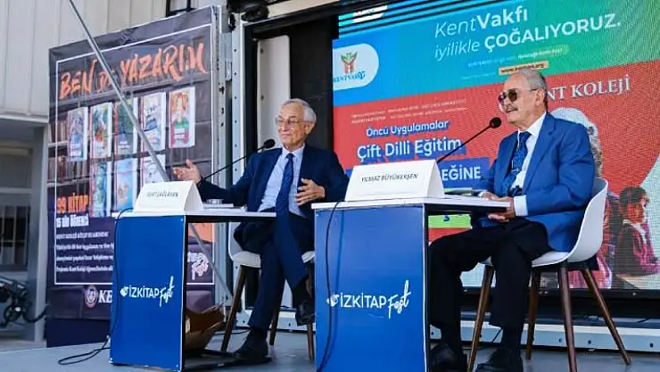 İzmir Kitap Fuarı'nda yazarlık, eğitim ve anılar paylaşıldı
