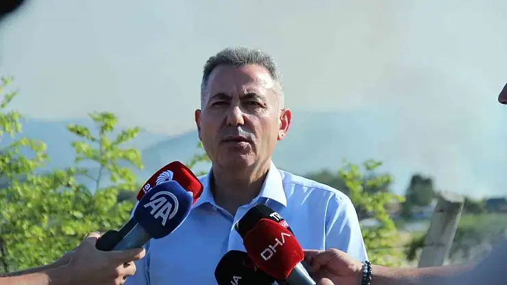 İzmir Valisi Elban: Yangınların kaynağı elektrik hatları, sabotaj yok