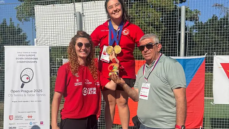 İzmirli Şampiyon Avrupa'da Tarih Yazdı: Berfin Aşık'tan 2 Altın Madalya