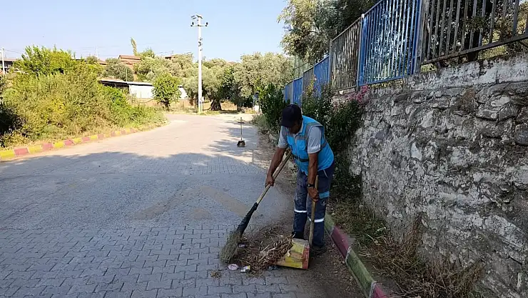 Kiraz'da temizlikte örnek seferberlik