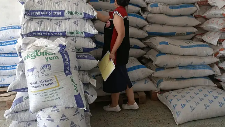 Kiraz'da yem denetimleri aralıksız devam ediyor