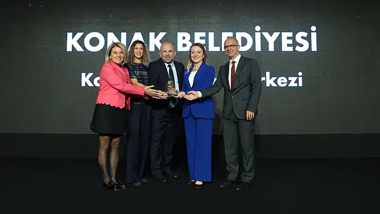 Konak Belediyesi'ne iş birliği ödülü: Sürdürülebilir başarının adı konak