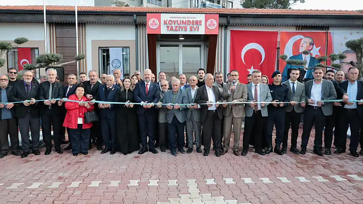 Koyundere Taziye Evi Menemen'de hizmete açıldı