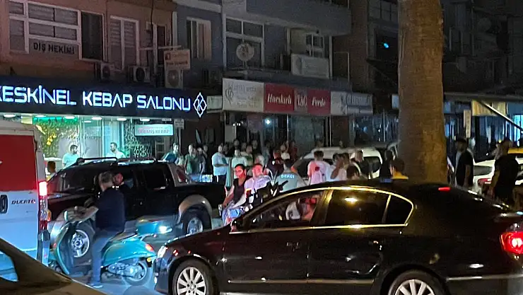 Ödemiş'te bıçaklı kavga: 10 yaralı