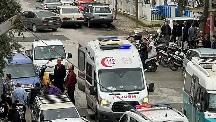 Ödemiş'te bıçaklı saldırı