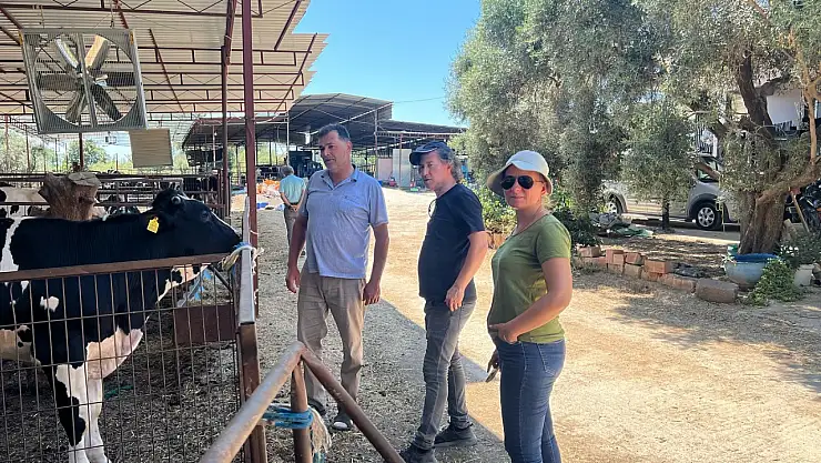 Ödemiş'te Gübre Deposu Projesi İçin Saha Denetimi Yapıldı