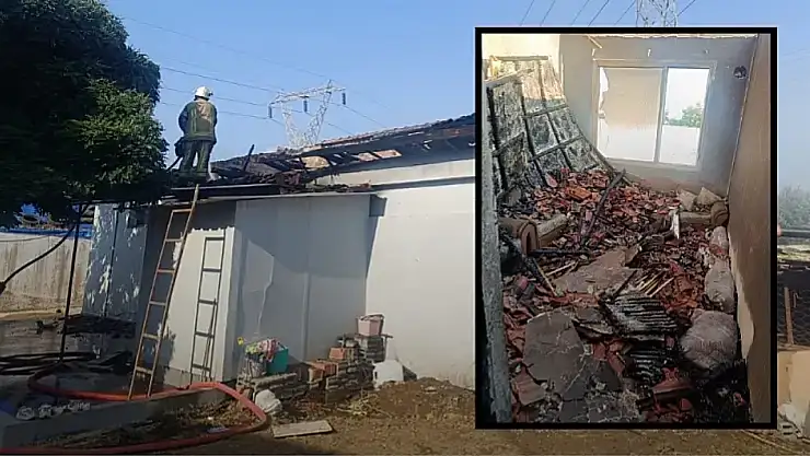 Ödemiş'teki yangında yaralanan bebek hayatını kaybetti!