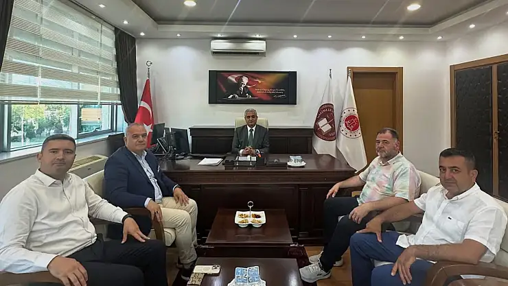 Ödemiş Ticaret Odası'ndan Başsavcı Karabulut'a nezaket ziyareti