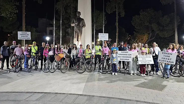 Pedaller bu kez meme kanseri için çevrildi