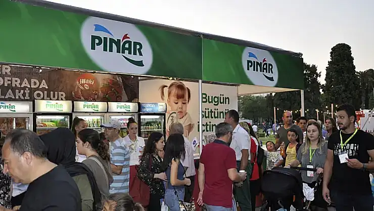 Pınar markası bu yıl da İEF'de