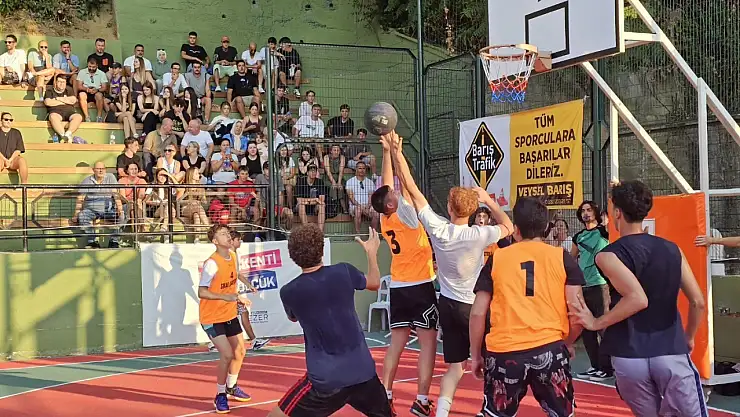 Sokak basketbolu heyecanı sona erdi
