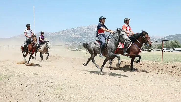 Tavas'ta Nefes Kesecek Rahvan At Yarışları İçin Geri Sayım Başladı
