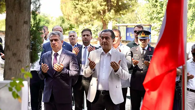 Tire Belediyesi'nden 15 Temmuz Şehitlerine Ziyaret