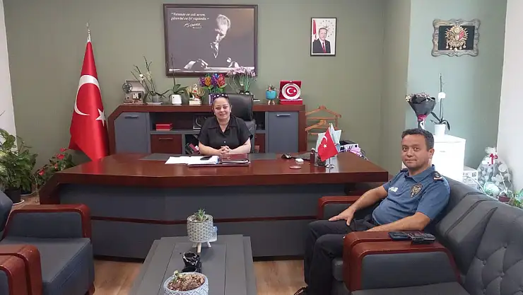 Tire'de Vefa Buluşması: Emniyet Müdürü'nden Eğitim Müdürü'ne Anlamlı Veda