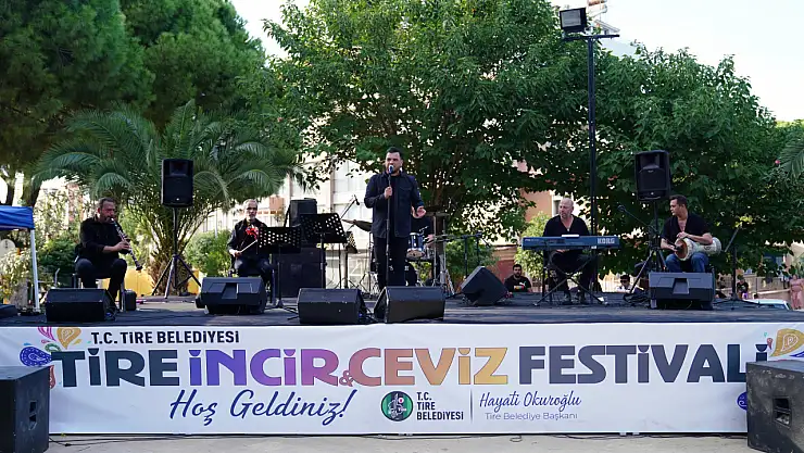 Tire İncir ve Ceviz Festivali'nde muhteşem final