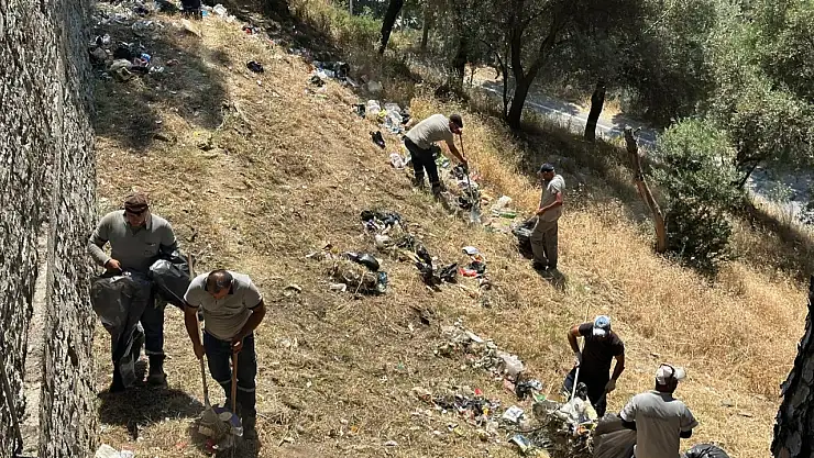 Toptepe'de kapsamlı temizlik: Manzara yine şaşırtmadı!