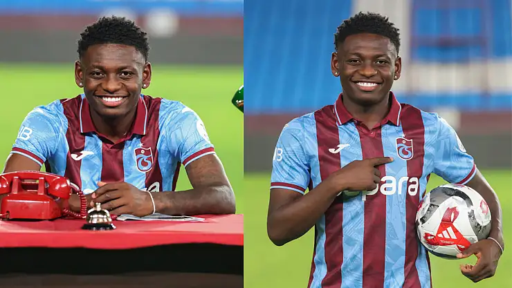 Trabzonspor, Kazeem Olaigbe'yi 5 yıllığına kadrosuna kattı