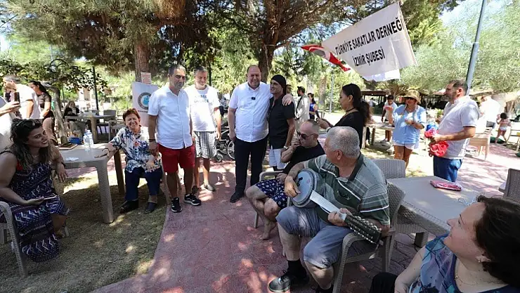 TSD'den Menderes belediyesine engelsiz teşekkür