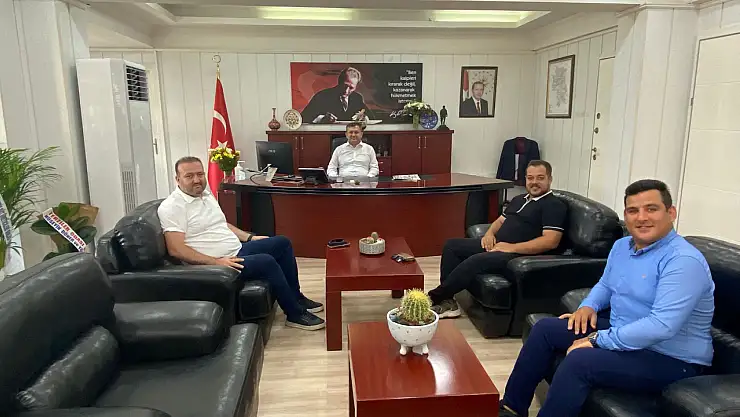 TV9, Aris Medya ve Küçük Menderes Gazetesi Ekibinden Yeni Kaymakama Ziyaret