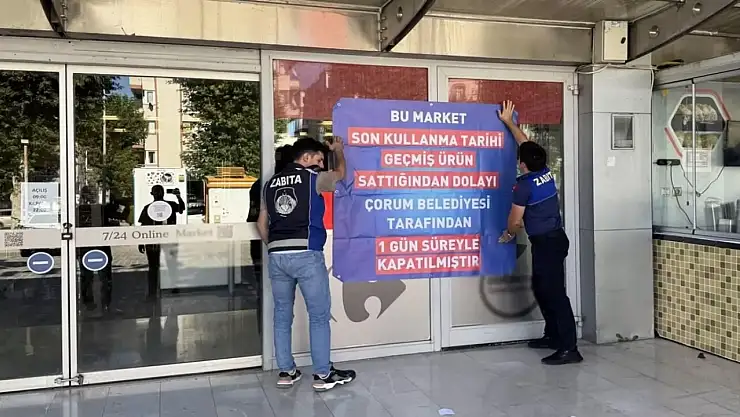 Zincir market şubesine 'Tarihi Geçmiş Ürün' cezası: 1 günlük kapatma ve kamuoyu uyarısı